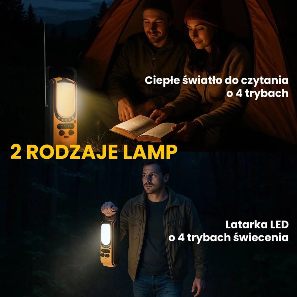Extralink EX.31254 radijo imtuvas Nešiojama Analoginis ir skaitmeninis Juoda, Geltona
