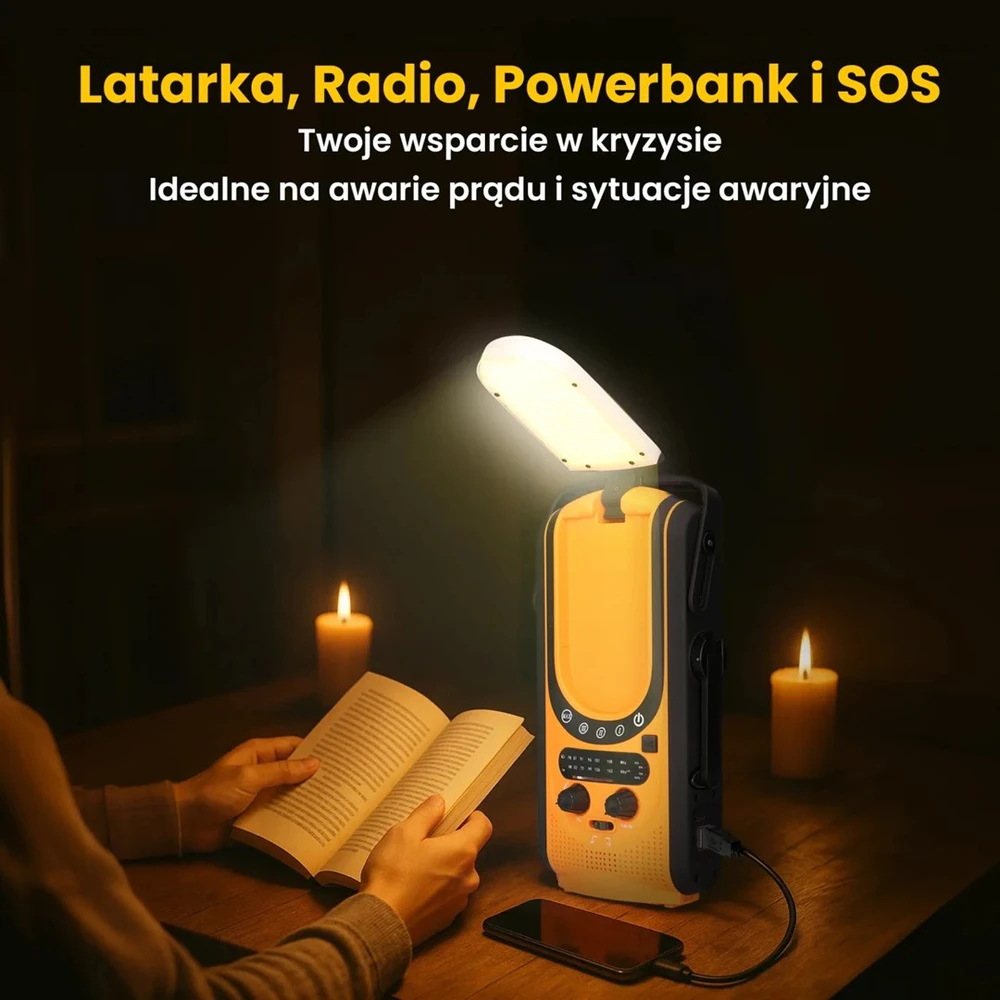 Extralink EX.31254 radijo imtuvas Nešiojama Analoginis ir skaitmeninis Juoda, Geltona