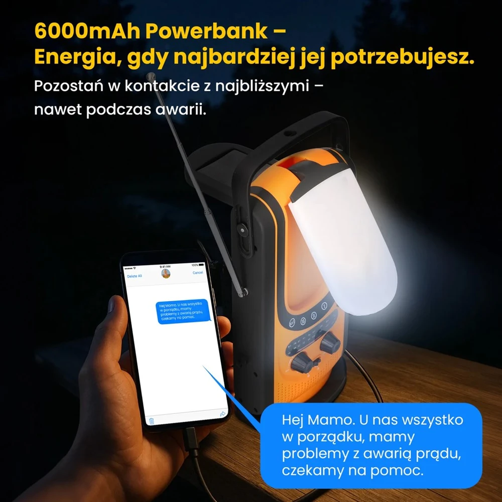 Extralink EX.31254 radijo imtuvas Nešiojama Analoginis ir skaitmeninis Juoda, Geltona
