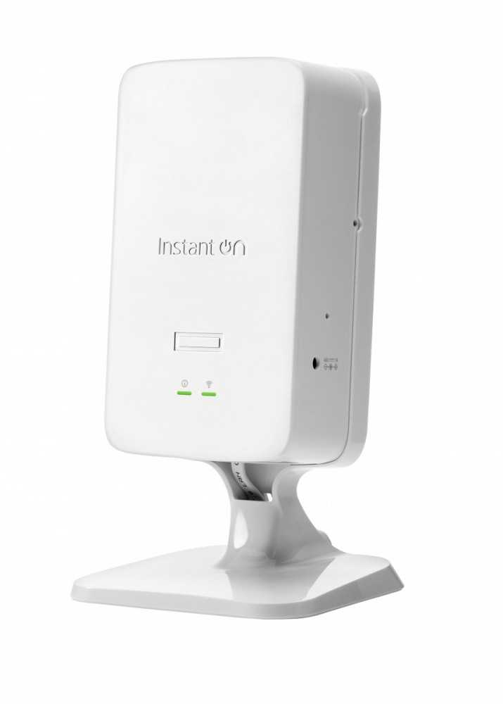 Maršrutizatorius „Hewlett Packard (HP) HPE Networking Instant On AP22D – dvigubas radijas 2x2 WiFi 6 -tukiasema