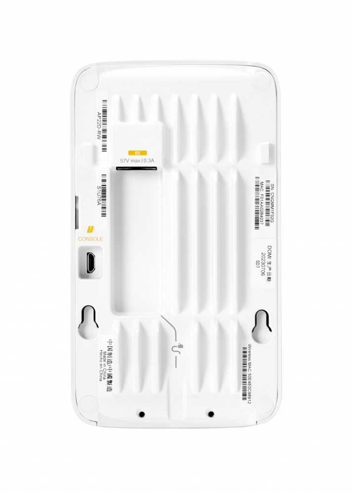 Maršrutizatorius „Hewlett Packard (HP) HPE Networking Instant On AP22D – dvigubas radijas 2x2 WiFi 6 -tukiasema