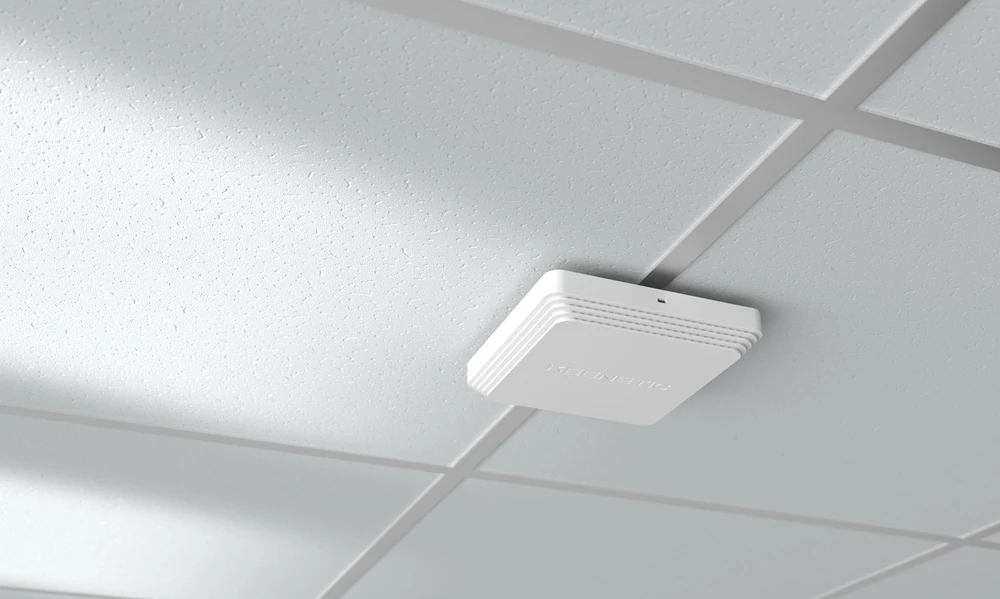 „Keenetic Voyager Pro“ 4 vnt. pakuotė (KN-3510) AX1800 Mesh Wi-Fi 6 maršrutizatorius/ilgintuvas/prieigos taškas su 2 prievadų gigabito išmaniuoju komutatoriumi ir maitinimu per Ethernet. 4 vnt. pakuotė.