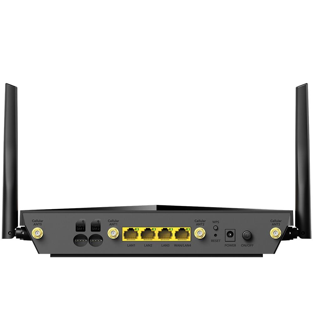 Cudy P5 belaidis maršrutizatorius Gigabit Ethernet dviejų dažnių (2,4 GHz / 5 GHz) 5G Juodas