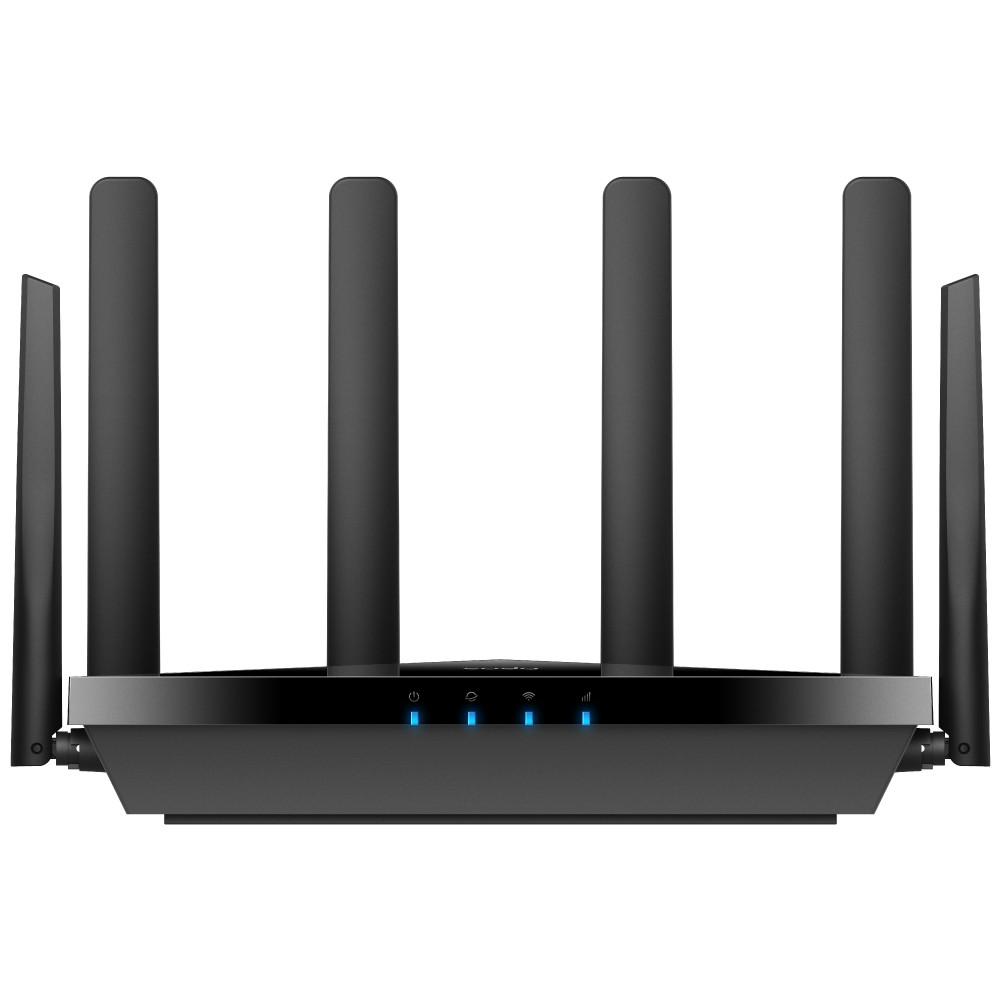 Cudy P5 belaidis maršrutizatorius Gigabit Ethernet dviejų dažnių (2,4 GHz / 5 GHz) 5G Juodas