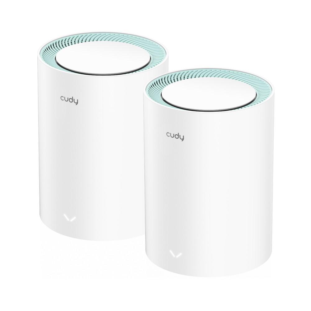 Maršrutizatorius Tinklo įranga - Cudy M1300 Mesh Wi-Fi sistema dviejų juostų 802.11ac balta