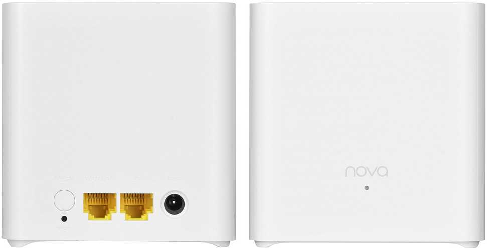 Maršrutizatorius Tenda EX3 (2-pack) Dual-band (2.4 GHz / 5 GHz) Wi-Fi 6 (802.11ax) Baltas 1 Internal