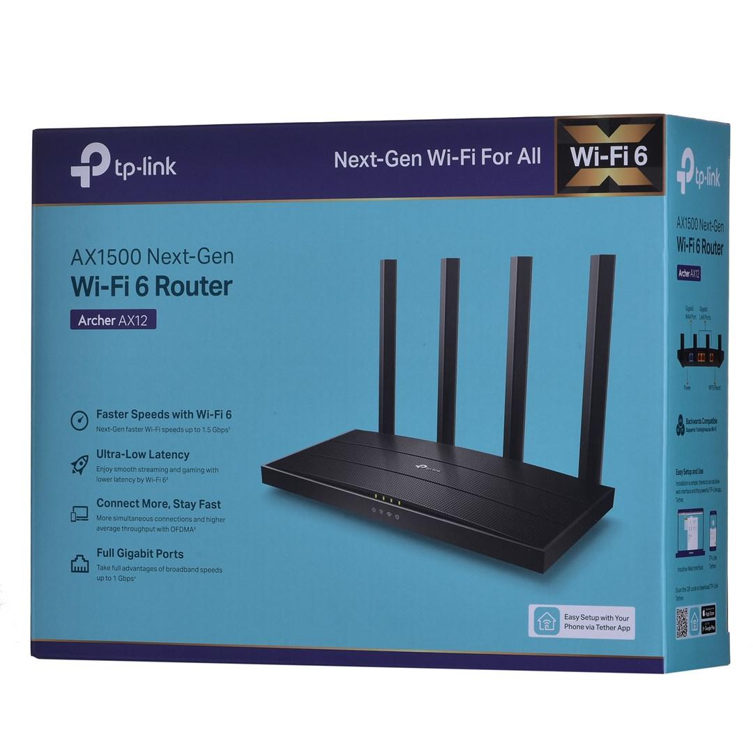 Maršrutizatorius TP-Link Archer AX12 | AX1500 WiFi 6