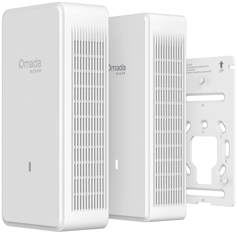 Maršrutizatorius TP-Link „Omada EAP775-Wall BE11000“ sieninis „Wi-Fi 7“ prieigos taškas