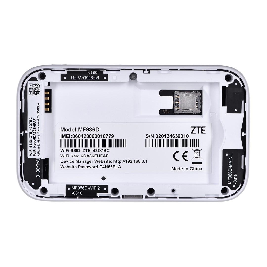 Maršrutizatorius ZTE MF986D 4G UFI LTE CAT12/13 1x USB Type C, 1x SIM lizdas 2x TS-9