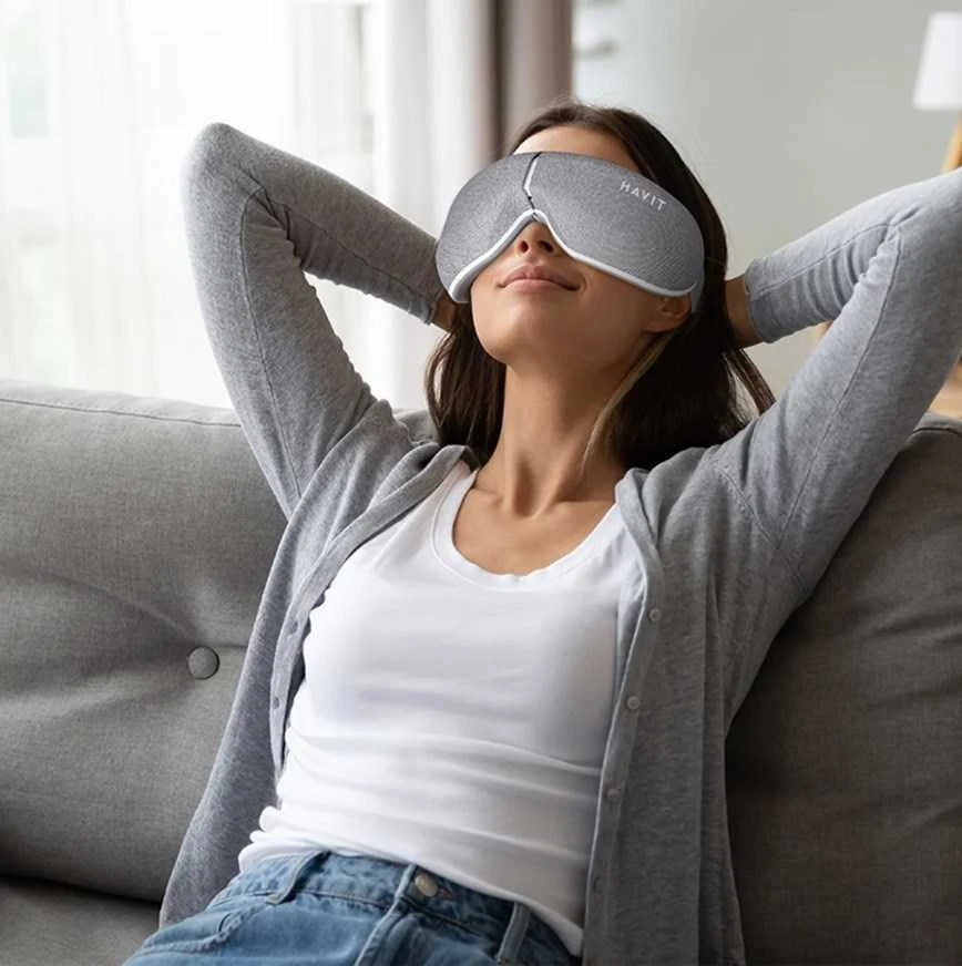 Havit EM1601 eye massager (pilkas)