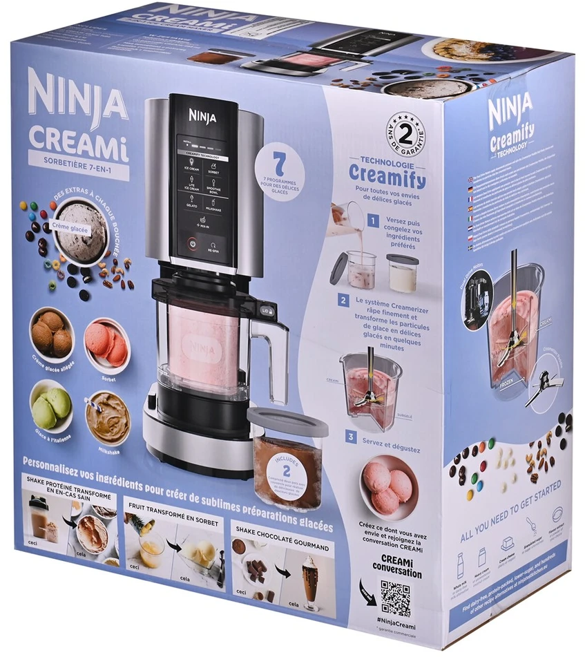 Ledų gaminimo aparatas Ninja CREAMi 7-in-1 NC302EU