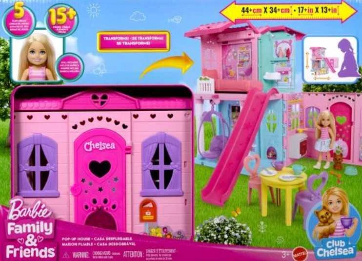 Mattel CHELSEA POP UP vardai (JFW49)