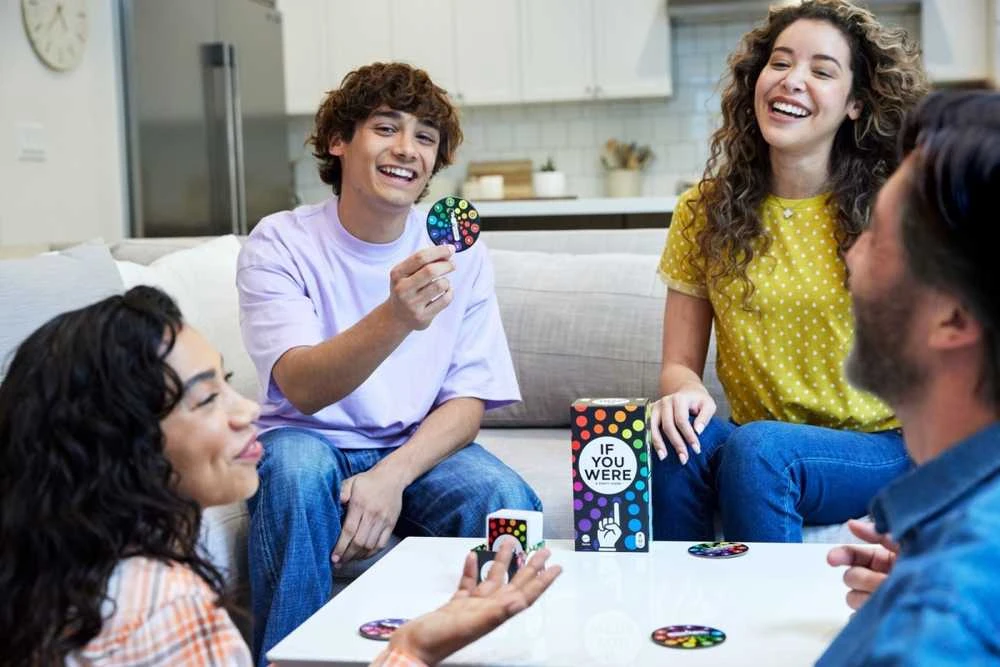 Mattel Stalo žaidimas su klausimais suaugusiems Wyobraź sobie