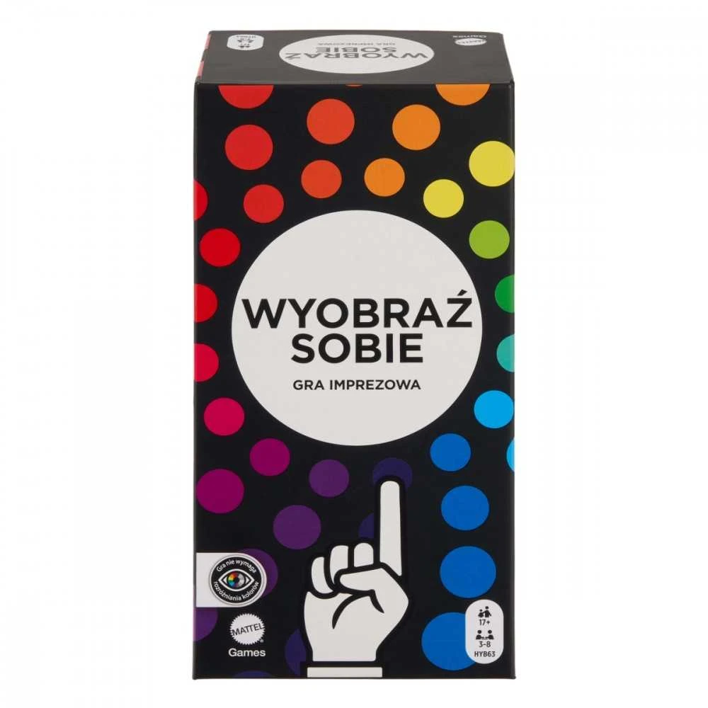 Mattel Stalo žaidimas su klausimais suaugusiems Wyobraź sobie