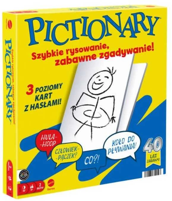 Mattel Stalo žaidimas Pictionary šeimai piešimo