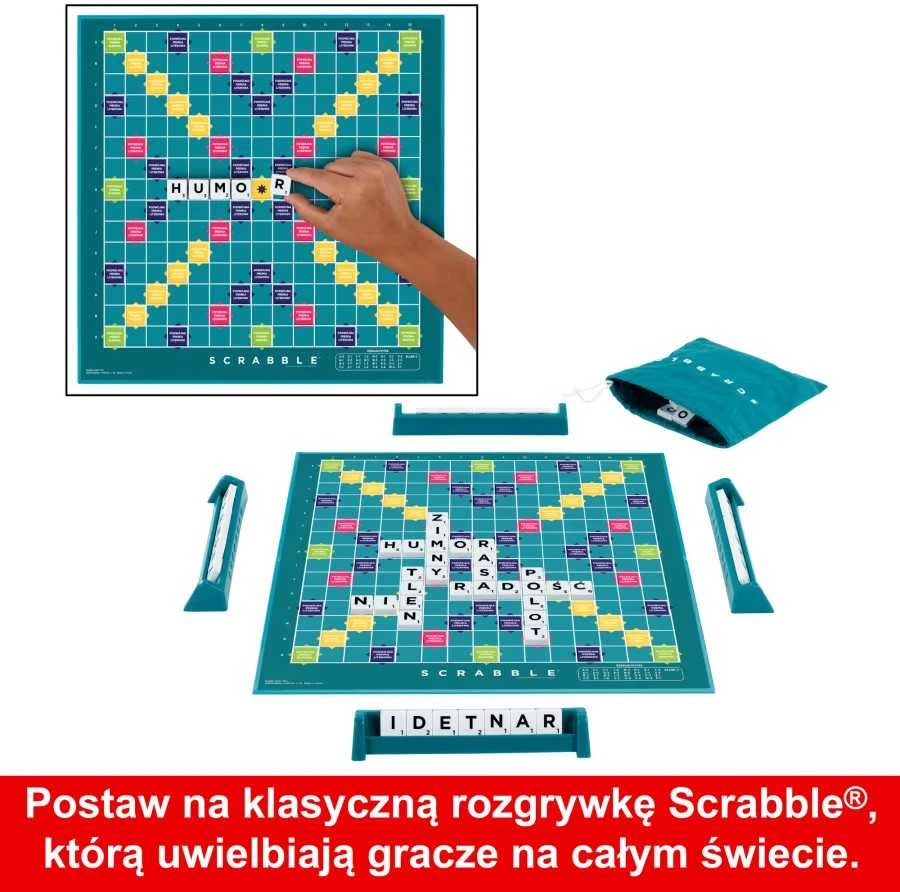 Mattel Žodžių Žaidimas Scrabble (Lietuviška Leidimas) - Atgimimo Versija