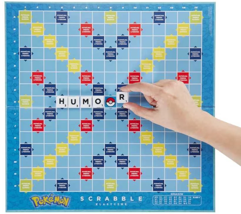 Mattel Stalo žaidimas Scrabble Pokemon tematikos