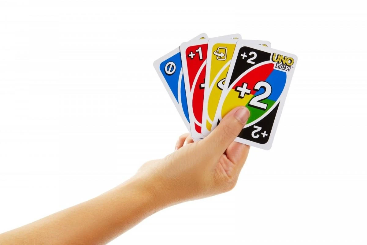 Mattel UNO žaidimas su dvipusėmis kortomis, GDR44