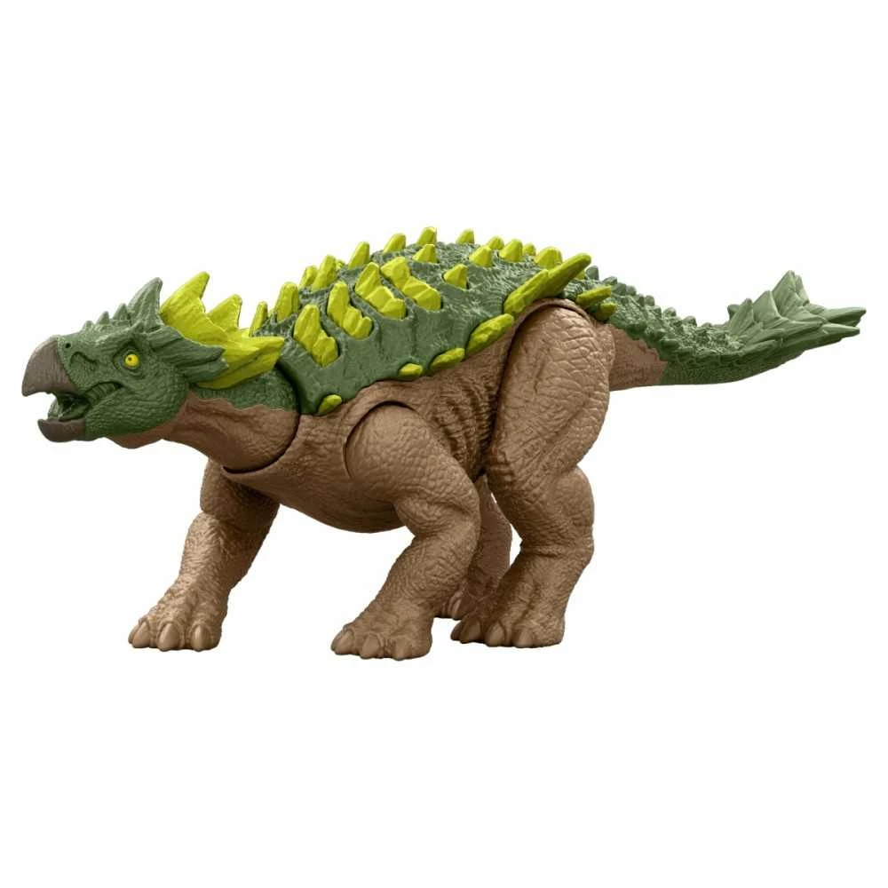 Mattel WORLD Yuxisaurus dinozauro figūrėlė Juros pasaulio atgimimo streiko ataka