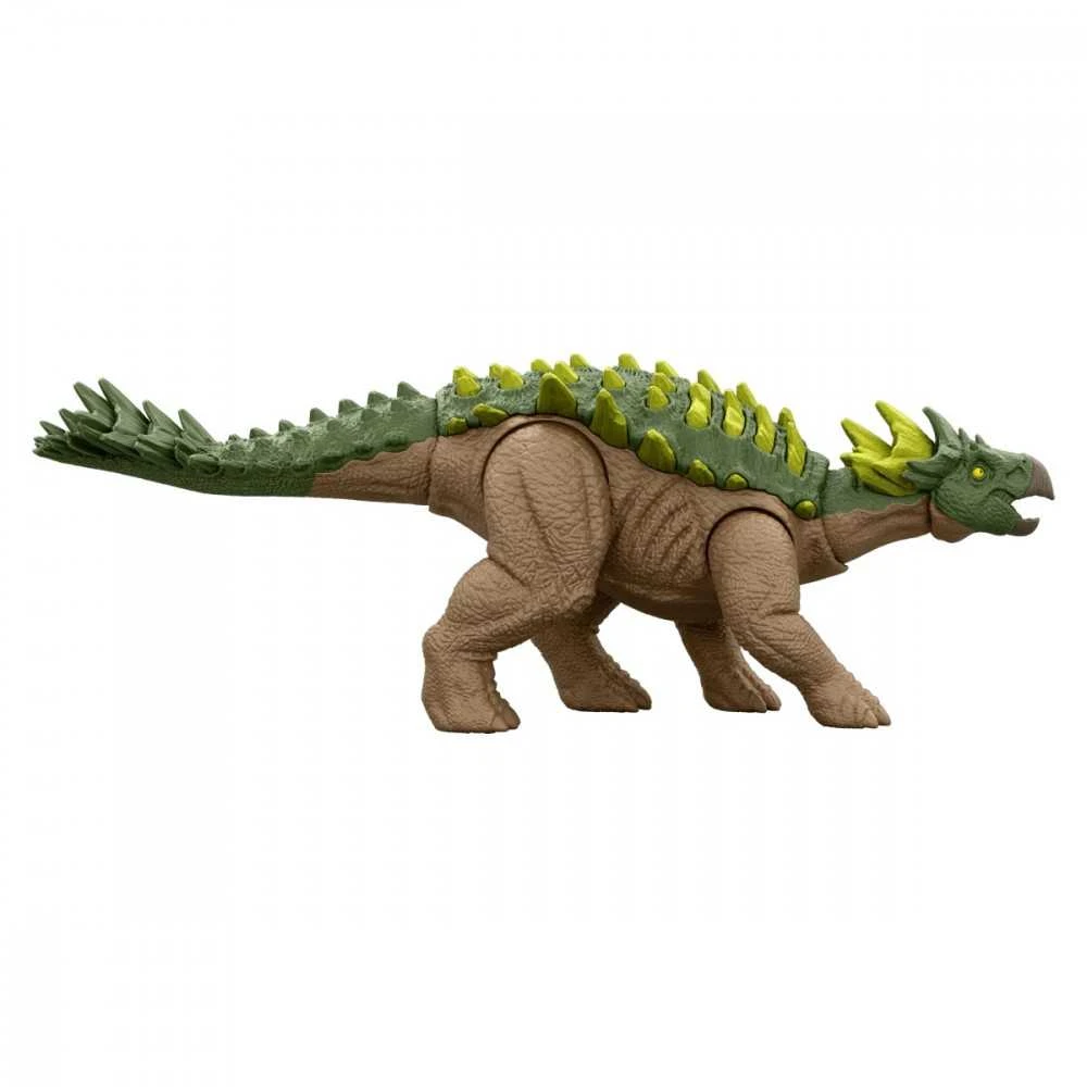 Mattel WORLD Yuxisaurus dinozauro figūrėlė Juros pasaulio atgimimo streiko ataka