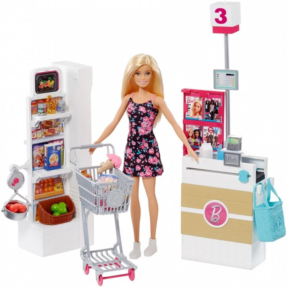 Mattel Barbės parduotuvės rinkinys