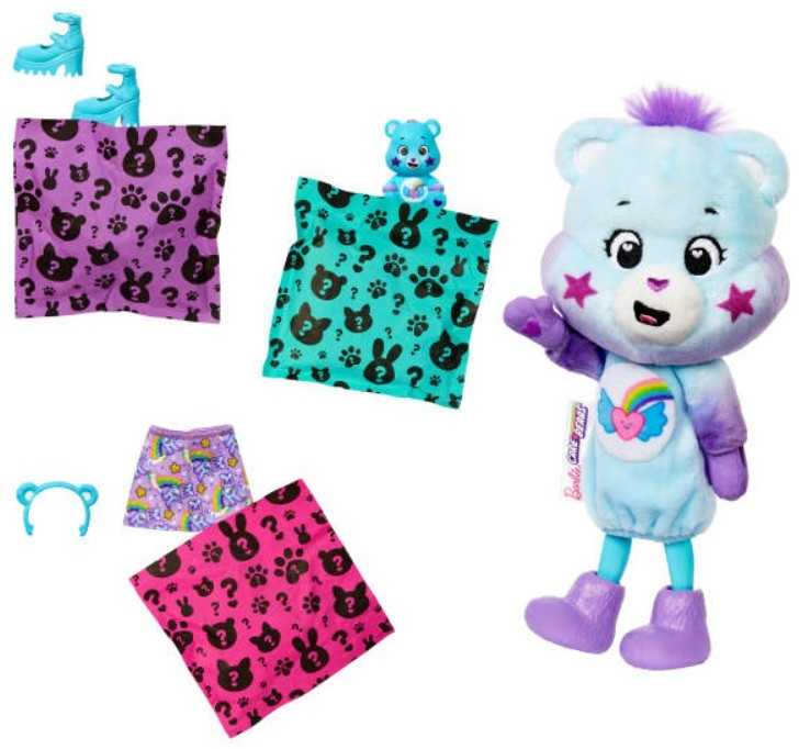 Mattel Lėlė Barbie Chelsea Care Bears miško draugai