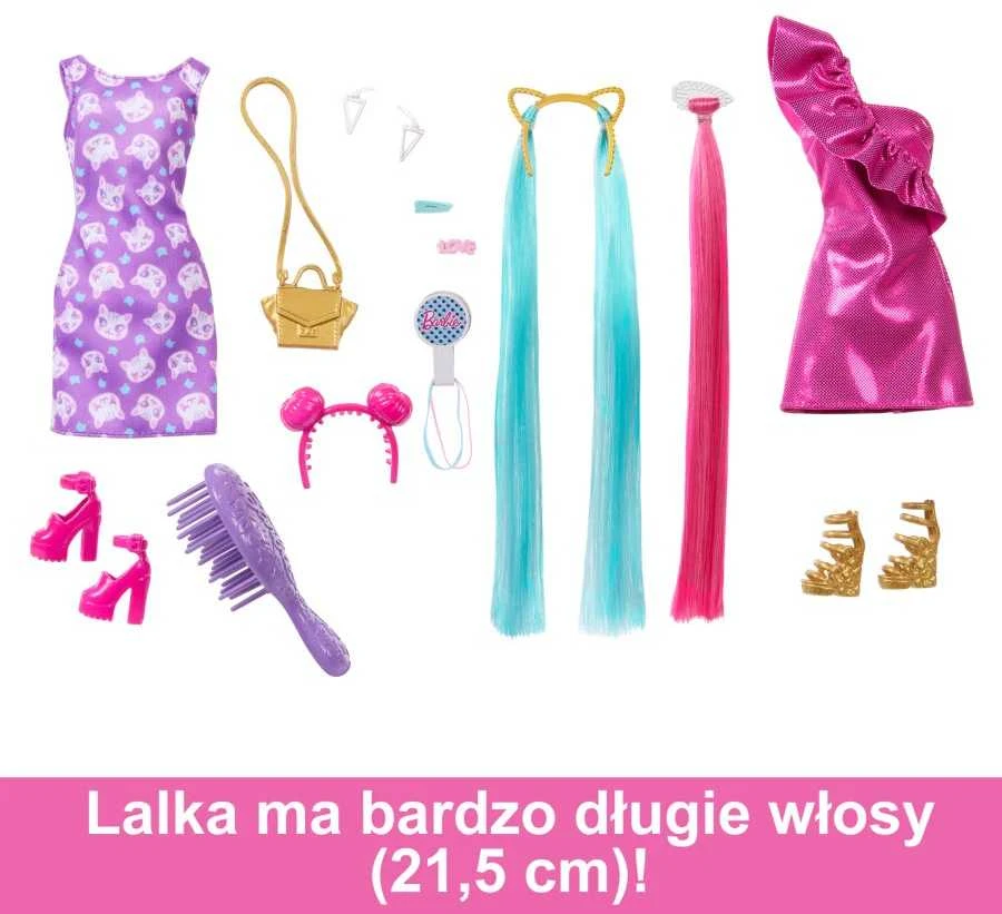 Mattel „Barbie Fun and Fancy Hair“ lėlės rinkinys (JDC85)