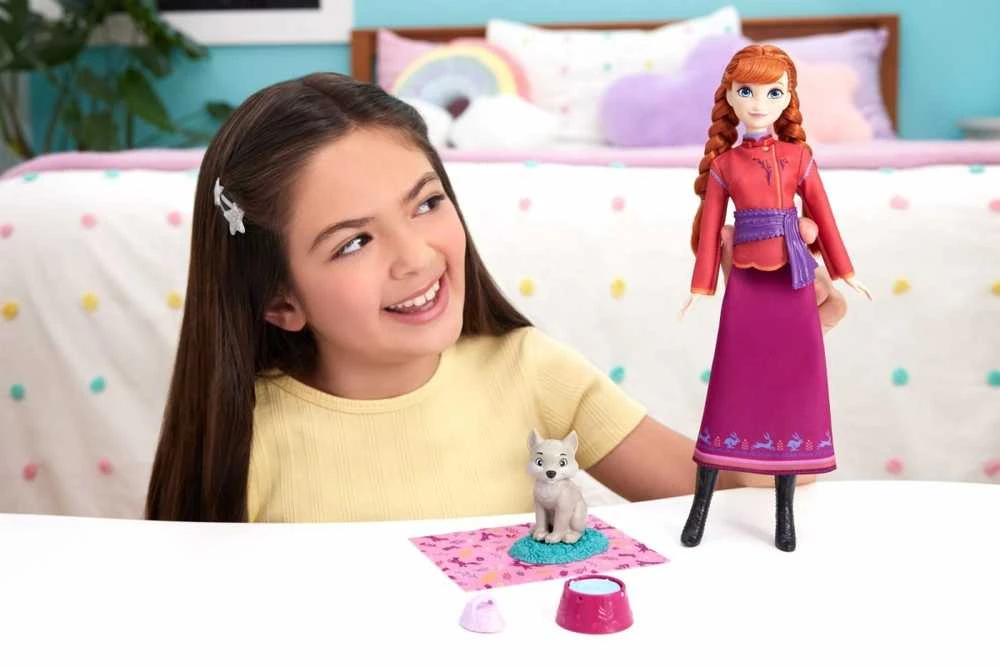 Mattel Disney Ledo šalis - Ana + mažylė lapė (JFG17)