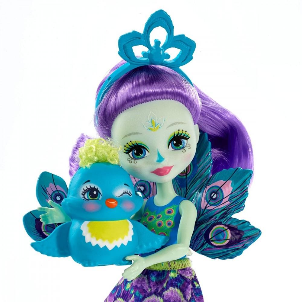 Mattel Enchantimals miško gyventoja povė Pipa