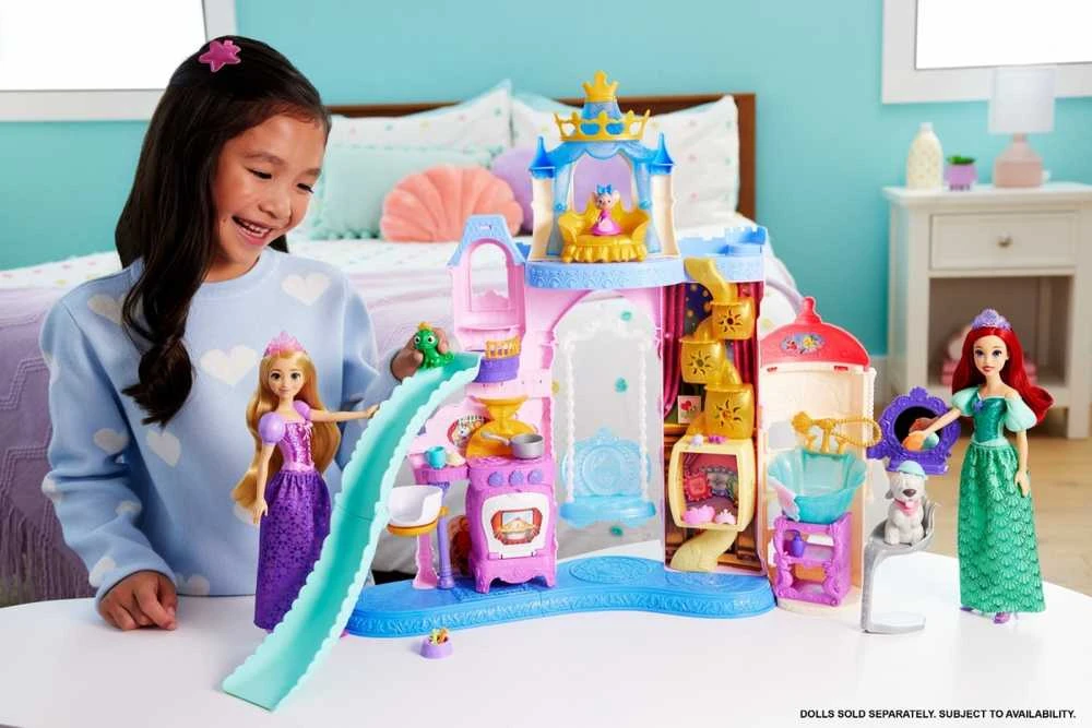 Mattel Lėlių namas Disney Princess gyvūnėlių rūmai