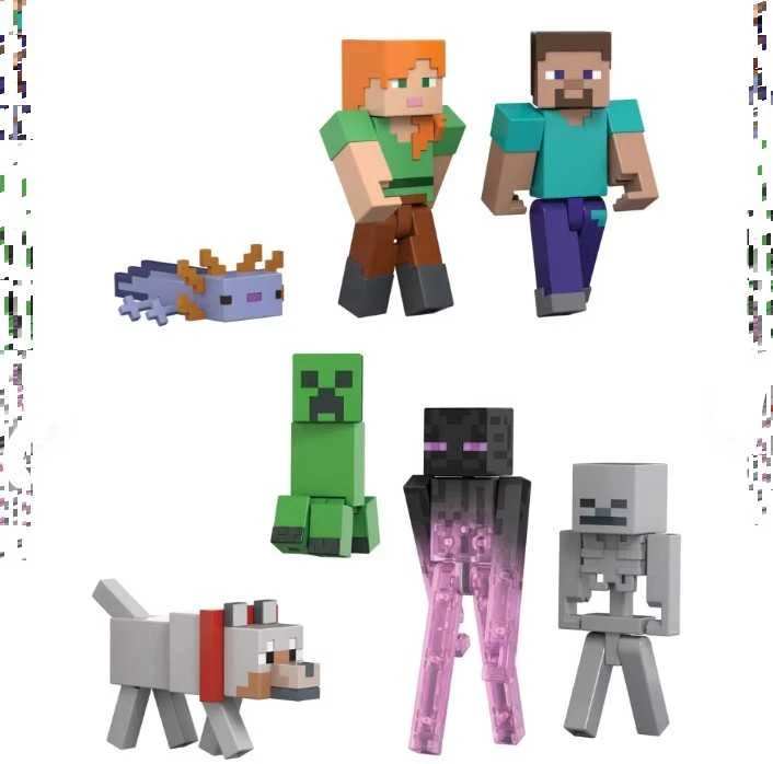 Mattel Figūrėlių rinkinys Minecraft mobai