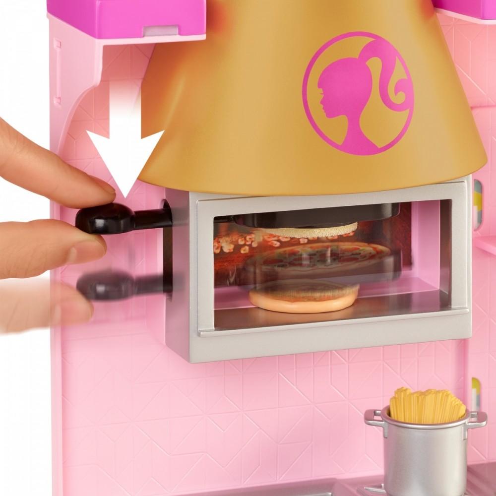 Barbie žaidimų rinkinys Restorano virėja su lėle HBB91