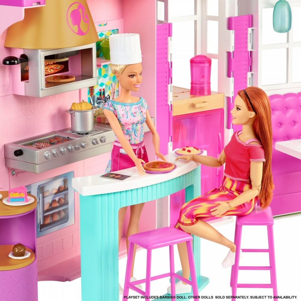 Barbie žaidimų rinkinys Restorano virėja su lėle HBB91