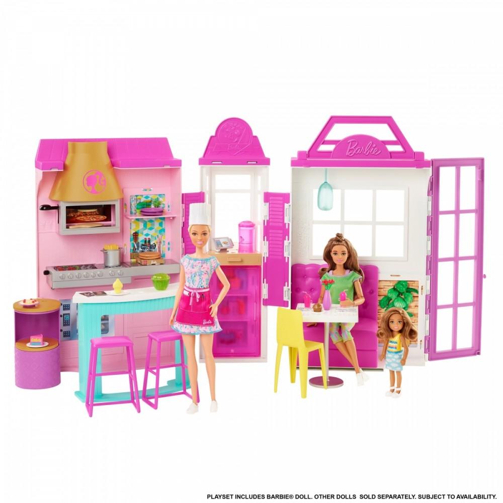 Barbie žaidimų rinkinys Restorano virėja su lėle HBB91