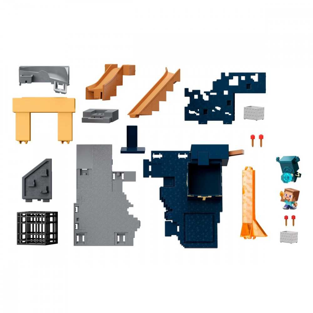 Mattel MINECRAFT rinkinys – Warden atgimimas (HXT72)