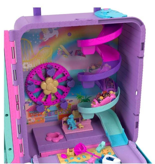 „Polly Pocket“ pramogų lagaminas