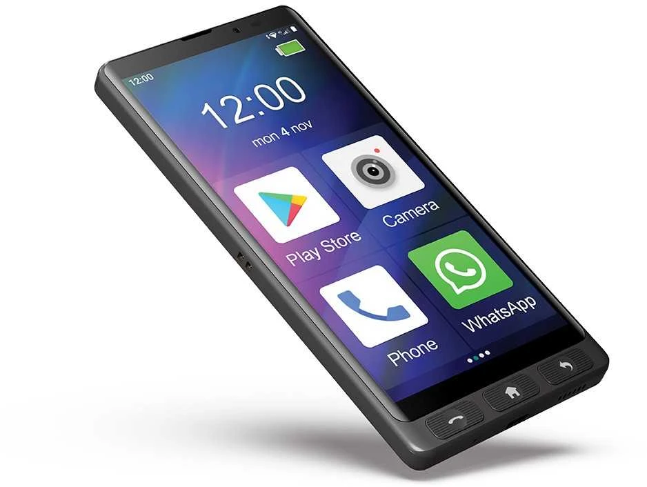 Maxcom MS601 4/64GB LTE juoda