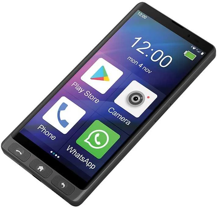 Maxcom MS601 4/64GB LTE juoda