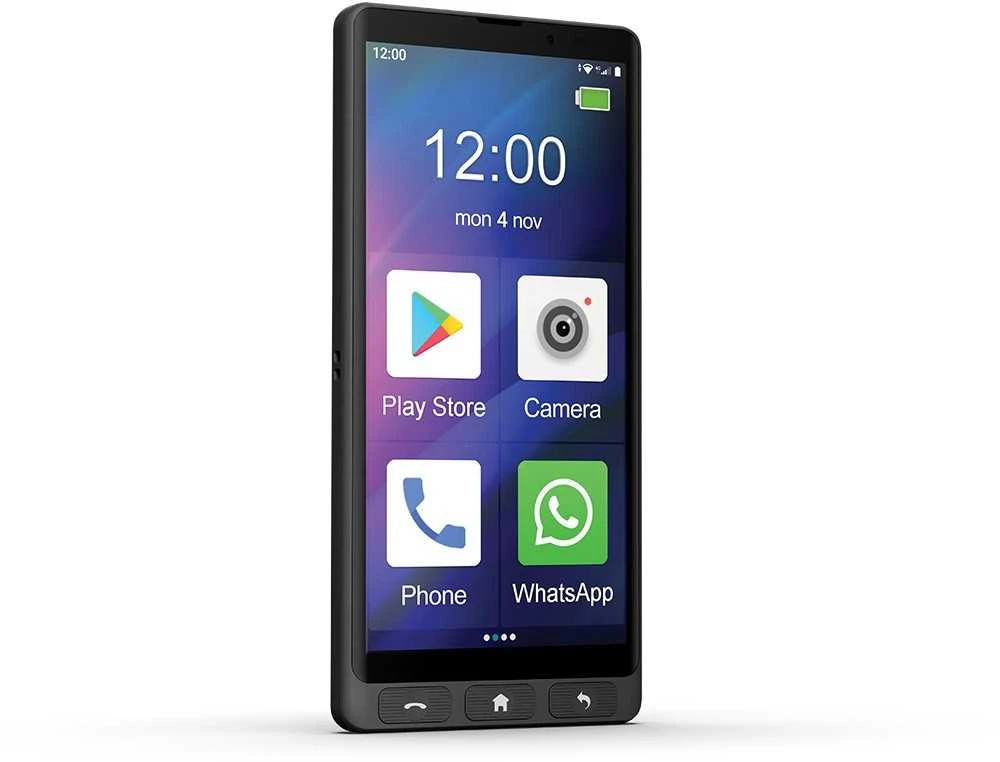 Maxcom MS601 4/64GB LTE juoda