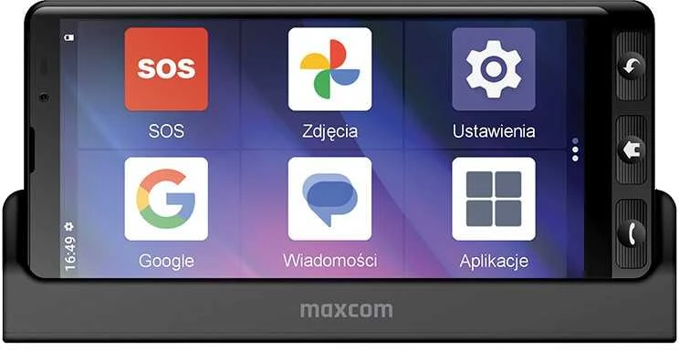 Maxcom MS601 4/64GB LTE juoda
