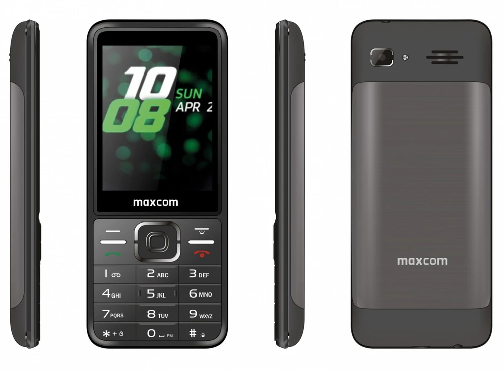 Maxcom MM244 SE DualSim juodos spalvos