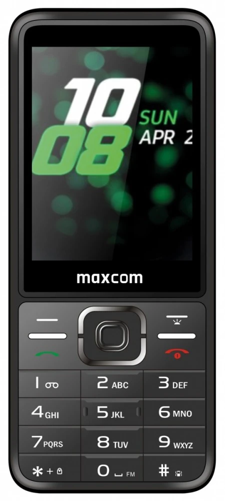 Maxcom MM244 SE DualSim juodos spalvos