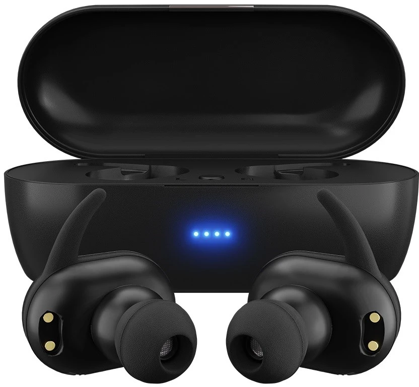 Belaidės Ausinės - Maxell Mini Duo, Juodos
