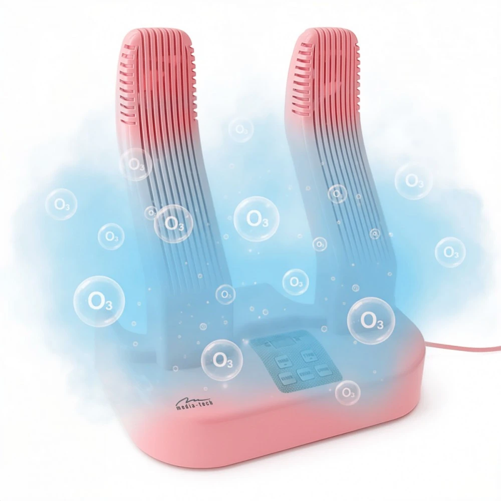 Batų džiovintuvas su ozono funkcija Media-Tech Multi Ozone Pro Dryer Rožinė
