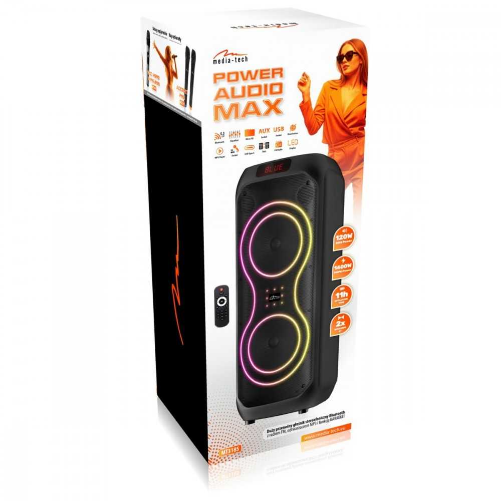 „Media-Tech Power“ garso sistema „Max MT3185“
