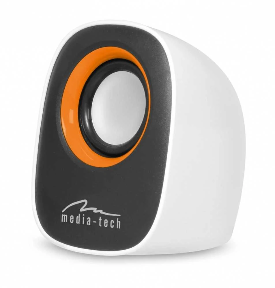 Media-Tech Garsiakalbiai ibo mt3137w stereo/3.5 jack/USB/RMS 6w
