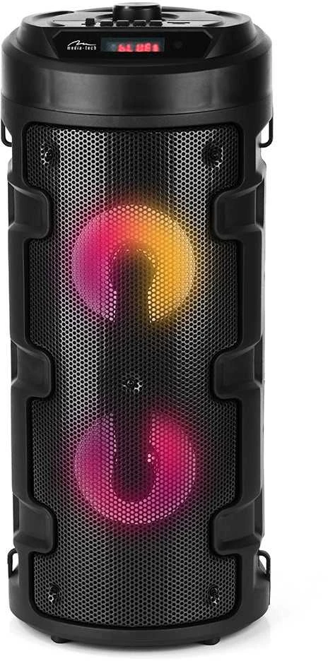 Media-Tech Garsiakalbis partybox keg bt mt3165 v2.0 karaoke/bluetooth 5.0+edr/fm/mp3/microsd/usb/equalizer/aux/jack 6.3/pilot/dirželis/usb-c/led/rms 40w/pmpo 1000w