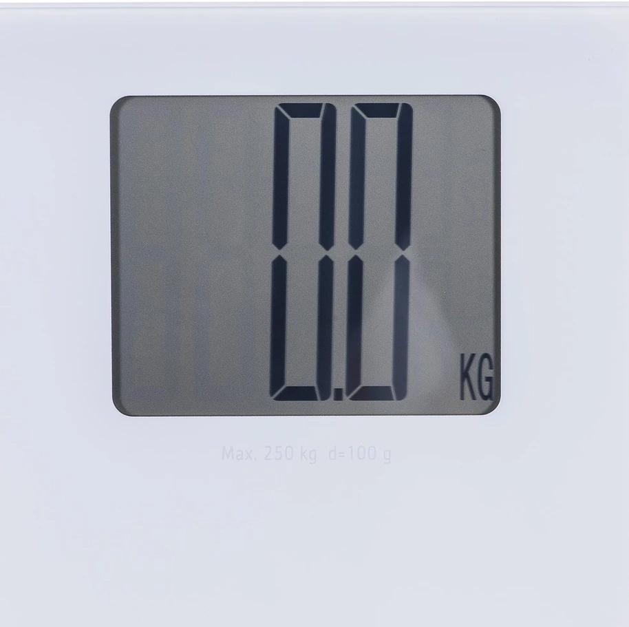 Medisana PS 470 XL vonios svarstyklės iki 250 kg | Perkrovos indikatorius | Baltos
