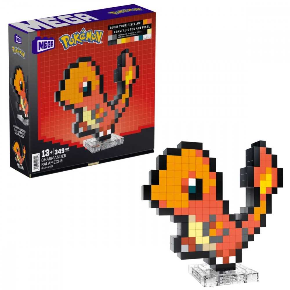 Mega Bloks Mega Pokemon Charmander konstruktorius