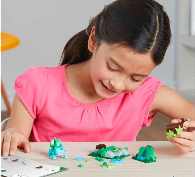 Mattel Mega Construx Blocks Pokemon Bulbasaur Forest Fun